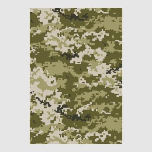 Стикер Камуфляж ВСУ 33,9x50 см Зеленый (21557721)