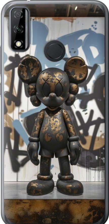 Чехол на Huawei P Smart 2020 Bronze kaws v2 (6098u-2060-42517)