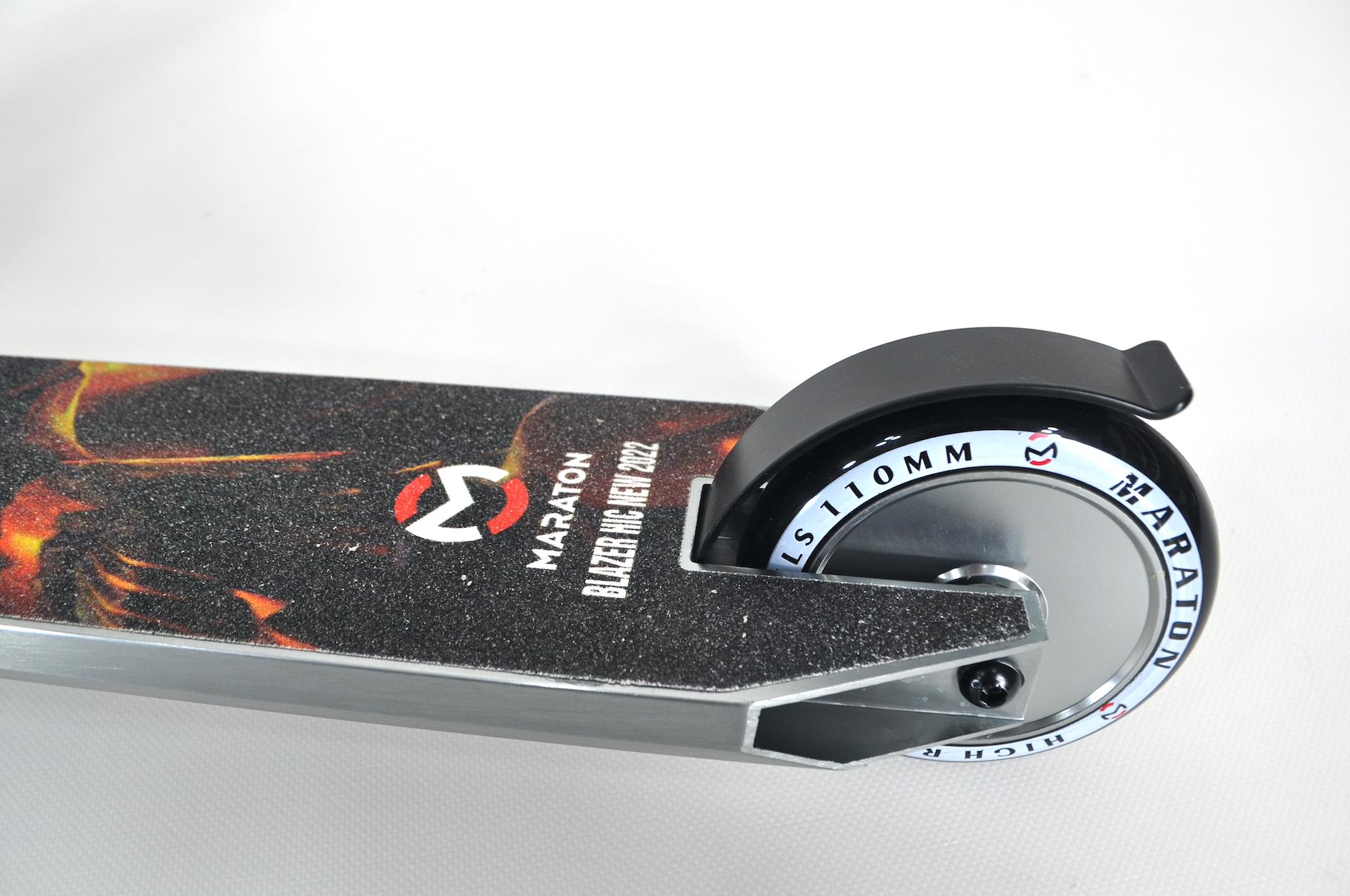 Самокат трюковый Maraton Blazer + пеги Серый - фото 5 Самокат трюковый Maraton Blazer + пеги Серый - фото 5