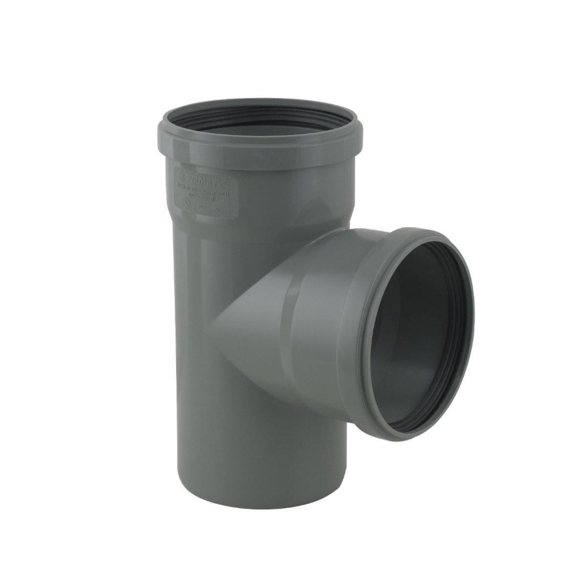 Тройник внутренней канализации Polmark ф 110 мм x 90° (SW-79278)