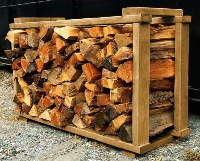 Дровница деревянная из дерева Голин Мускат (ДРВ-003307)