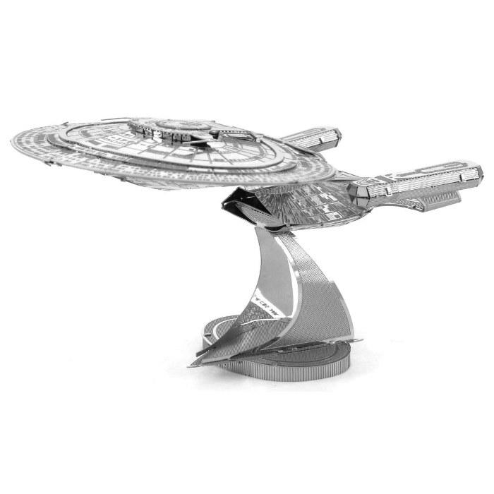 Пазл металевий 3D Star Trek Enterprise NCC-1701-D 10x6,5x6,5 см (837) - фото 4