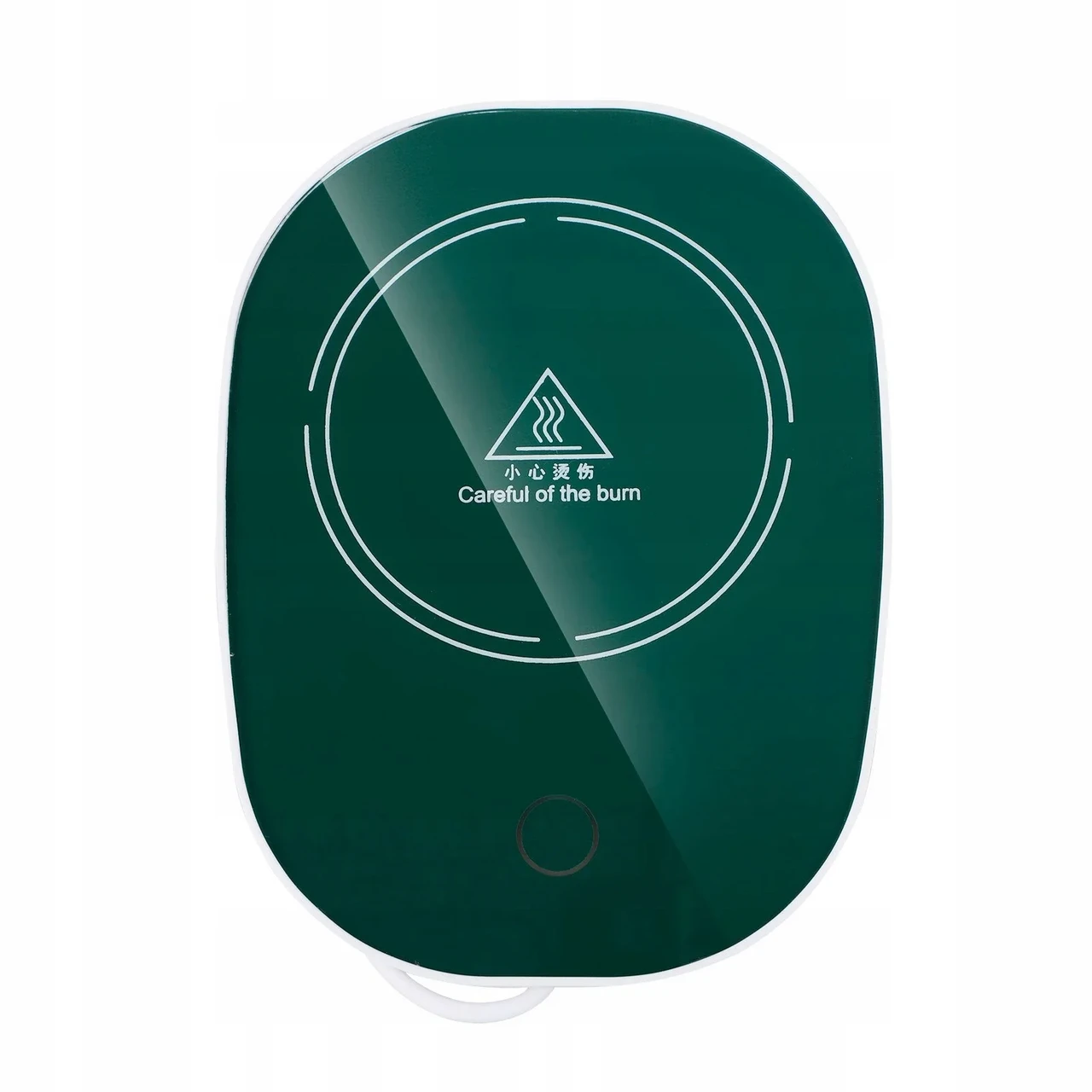 Електропідставка для підігрівання напоїв HEATING CUP Зелений (2136)