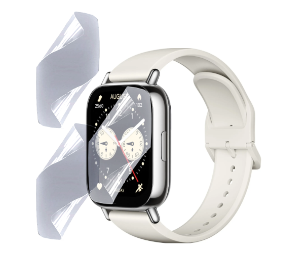 Пленка противоударная гидрогелевая Hydrogel Film для Xiaomi Redmi Watch 5 Lite 6 шт. Transparent Пленка противоударная гидрогелевая Hydrogel Film для Xiaomi Redmi Watch 5 Lite 6 шт. Transparent