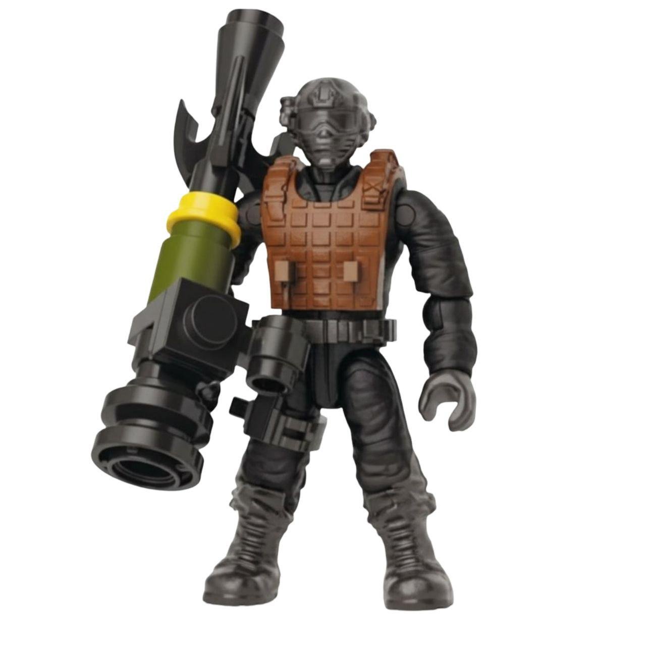 Конструктор військовий KB 1129 з фігуркою-солдатом та зброєю (30472392)