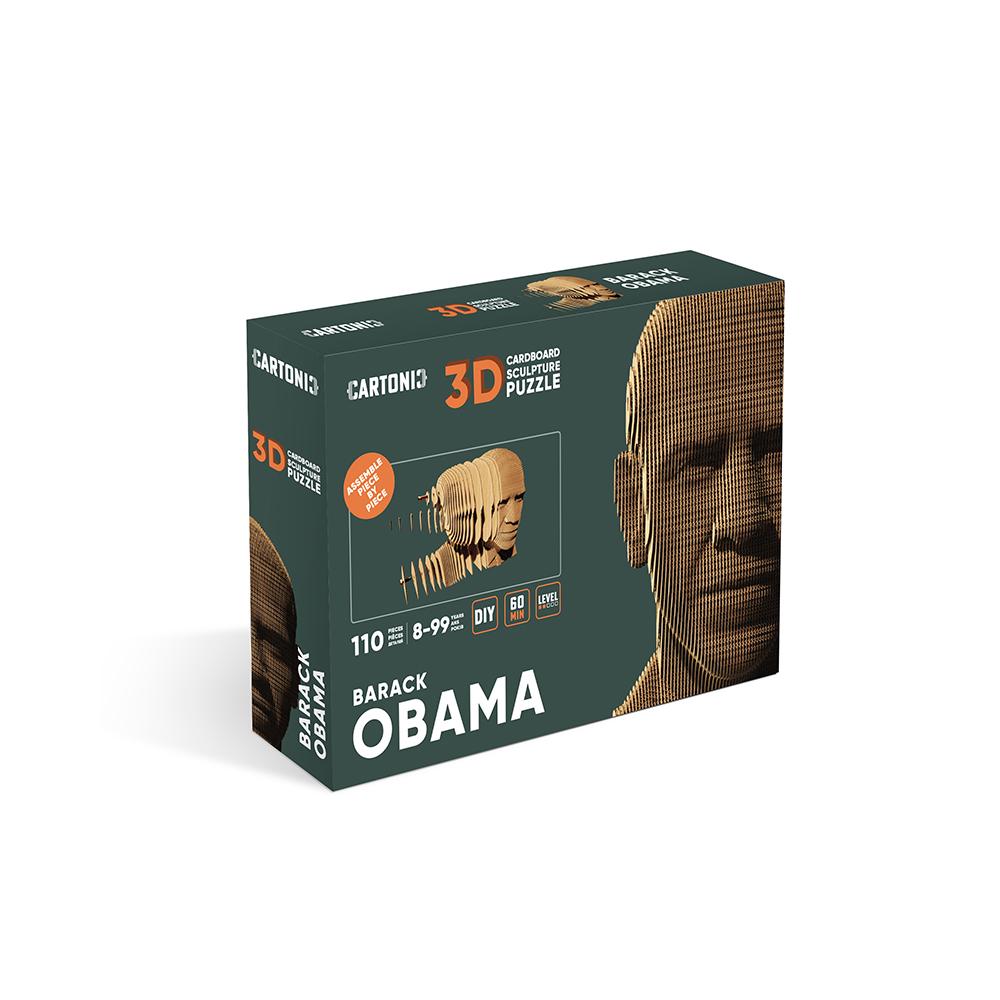 Картонный конструктор Cartonic 3D Puzzle BARACK (8987174) - фото 3