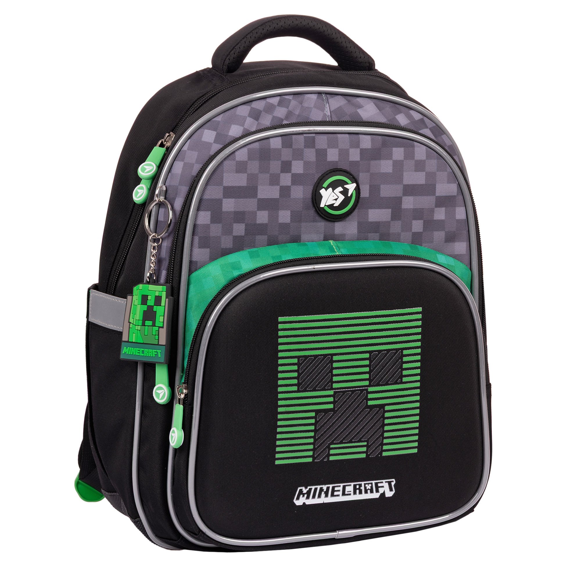 Рюкзак школьный YES S-91 Minecraft World 38х29х13 см Разноцветный (550006)