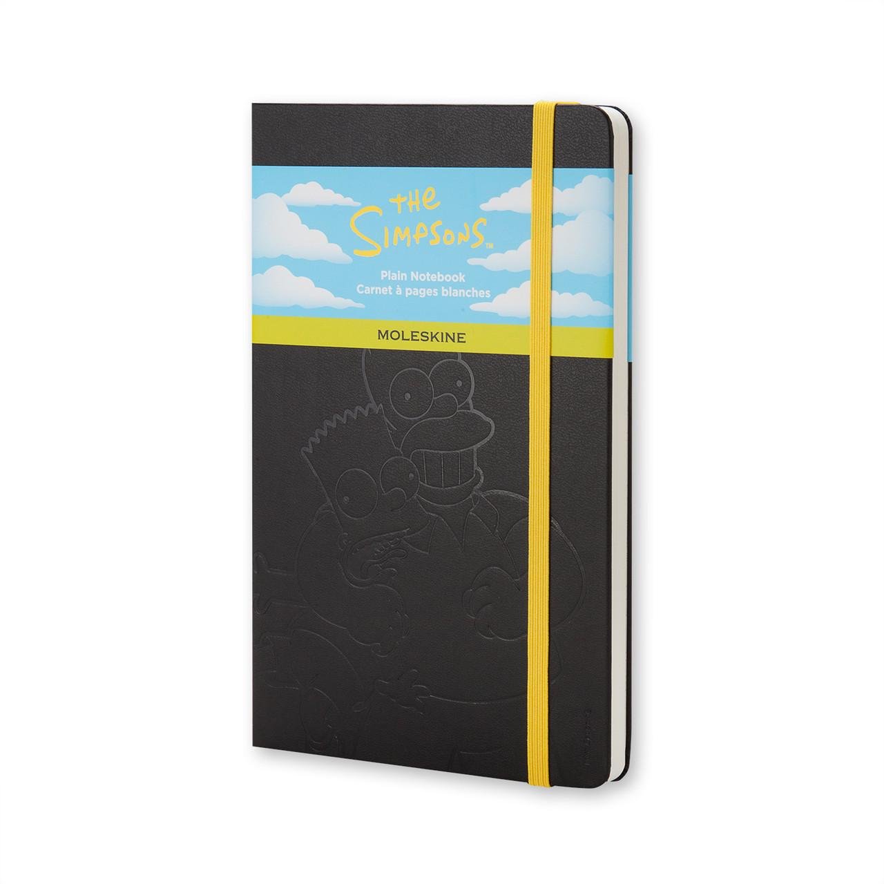 Блокнот Moleskine Limited Simpsons средний 240 страниц нелинованный 13х21 см Черный