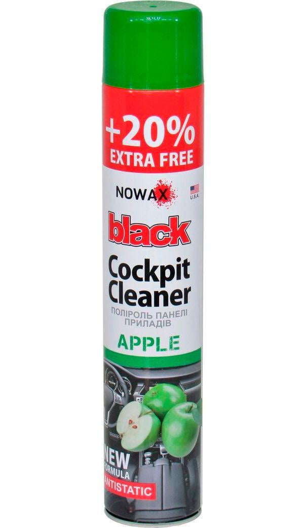 Полироль для пластика Nowax Cockpit Cleaner Apple 750 мл (NX00708)