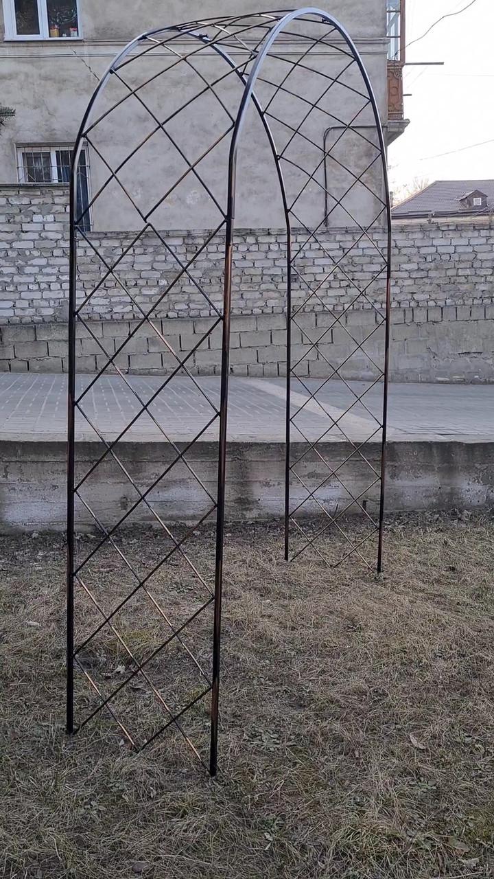 Арка садовая кованая металлическая 2,5х2 м (25442234) - фото 6 Арка садовая кованая металлическая 2,5х2 м (25442234) - фото 6