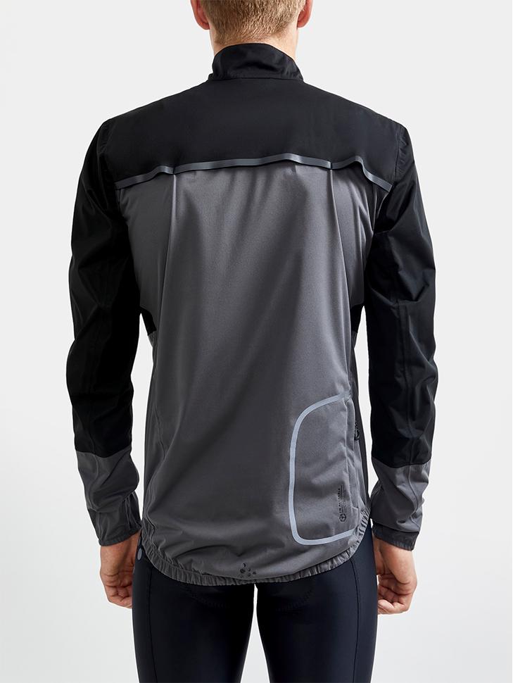 Велокуртка мужская Craft ADV Endurance Hydro Jacket 1910525-999985 L Black/Granite - фото 2