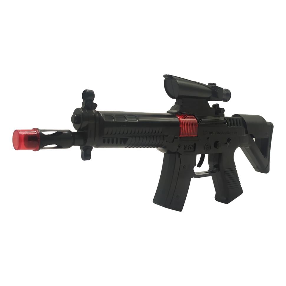 Игрушечный автомат-трещотка Golden Gun 801GG (25531)