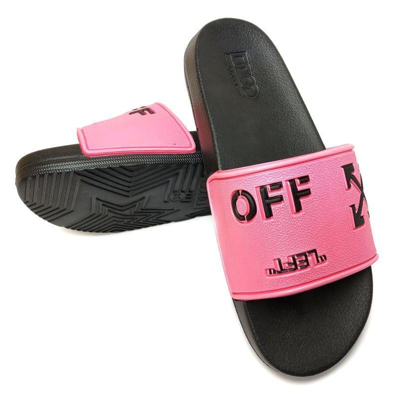 Шлепанцы женские Dago 500 p. 41 25,5-26 см Черно-розовый