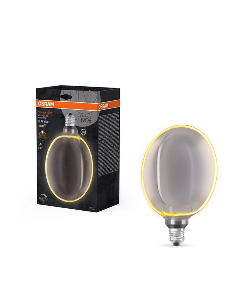Світлодіодна лампочка Osram 4058075846128 Vintage 1906 Globe 183 Filament DIM E27 1x4W 1800K 110Lm IP20 (27568682) - фото 4 Світлодіодна лампочка Osram 4058075846128 Vintage 1906 Globe 183 Filament DIM E27 1x4W 1800K 110Lm IP20 (27568682) - фото 4