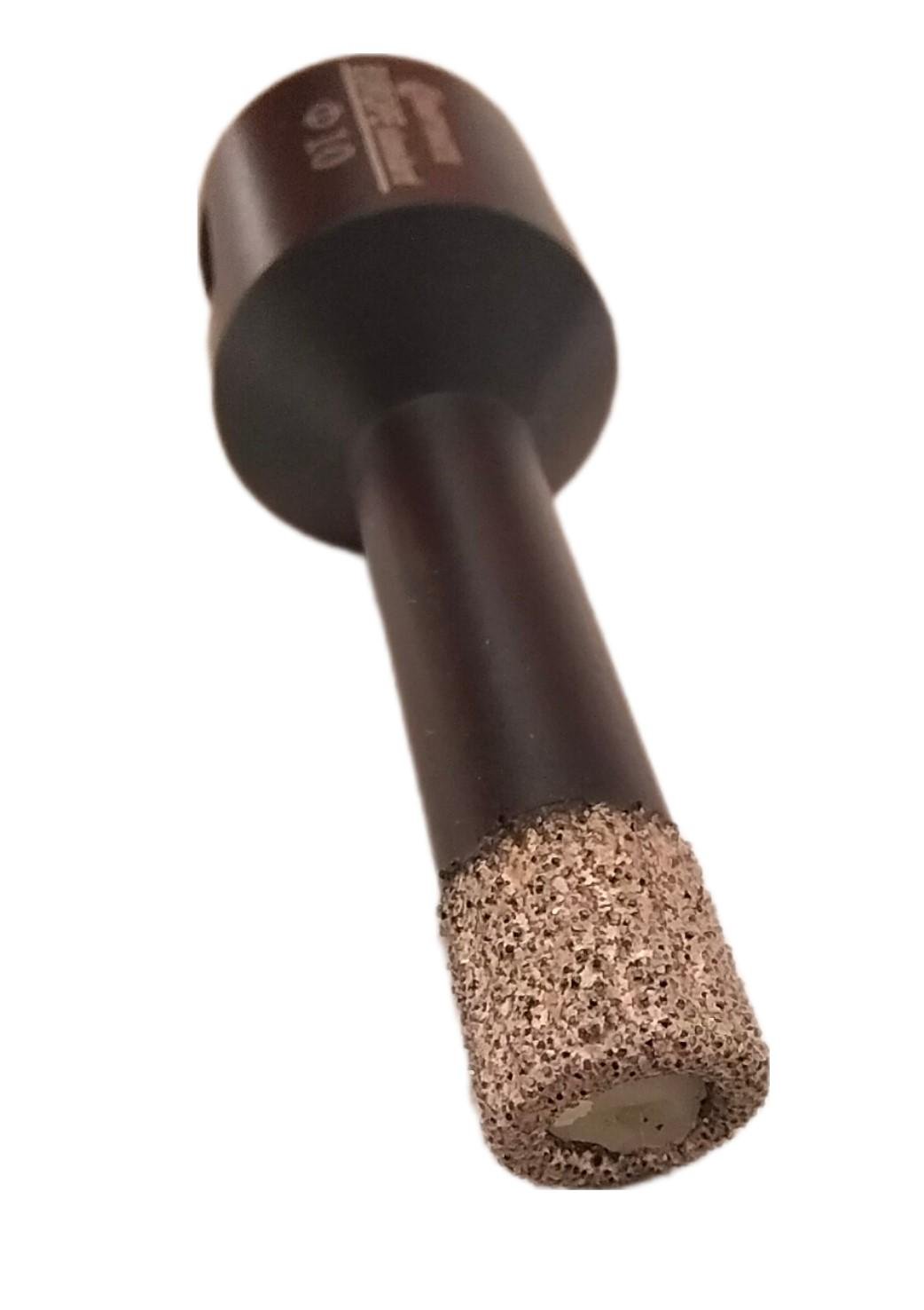 Коронка алмазная Craftmate 10 мм М14 сухое сверление для УШМ - фото 2 Коронка алмазная Craftmate 10 мм М14 сухое сверление для УШМ - фото 2