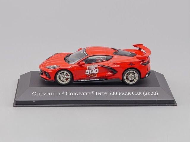 Коллекционная модель Chevrolet Corvette Indy 500 Pace Car 2020 American Cars 1:43