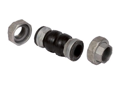 Вибровставка резьбовая IVR ВВ2" DN50 -10/+100 °C