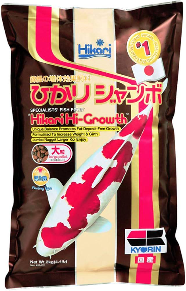 Корм Hikari KOI Hi-growth L большие гранулы летний рацион для оптимального роста 2 кг XL (Hikari08470)