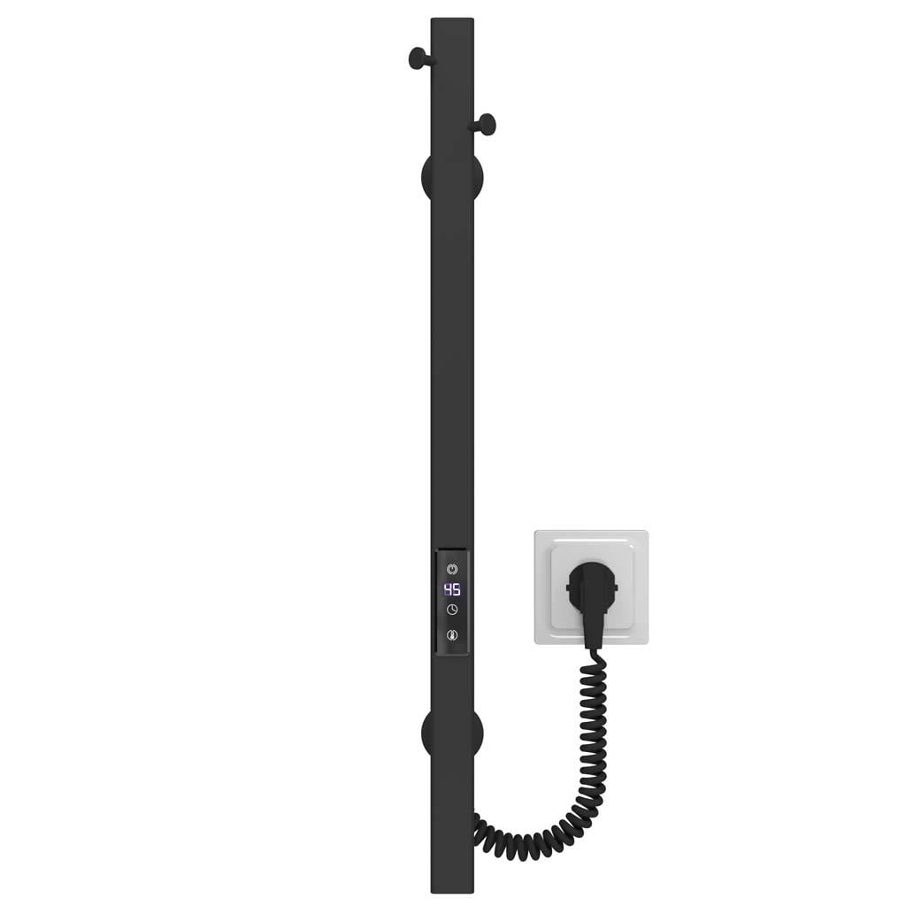 Полотенцесушитель электрический Deffi Holly JD04 нержавеющая сталь 30x600 мм (C.MB.60.30.E.B.U.2)