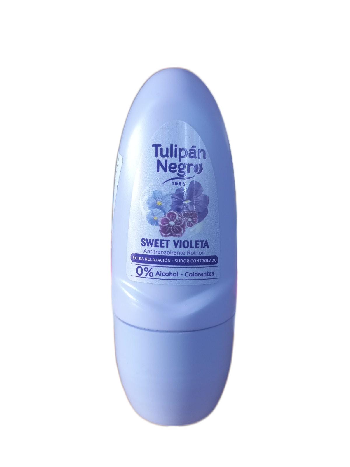 Дезодорант шариковый Tulipan Negro Sweet Violet 50 мл (119473) Дезодорант шариковый Tulipan Negro Sweet Violet 50 мл (119473)