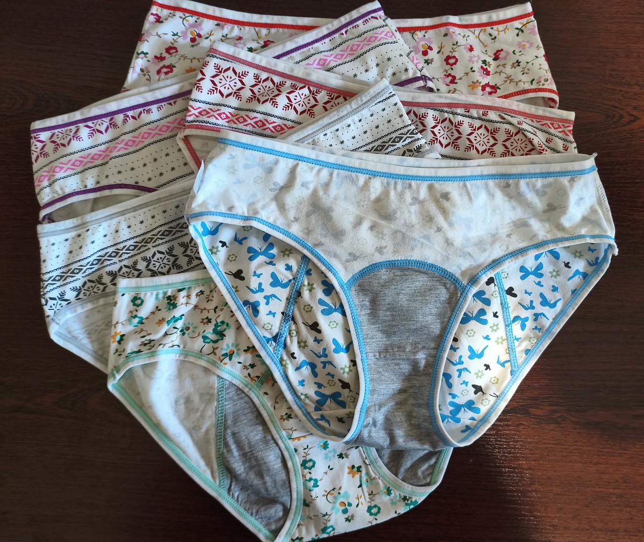 Набор трусов для месячных от протеканий из 6 расцветок L - фото 9
