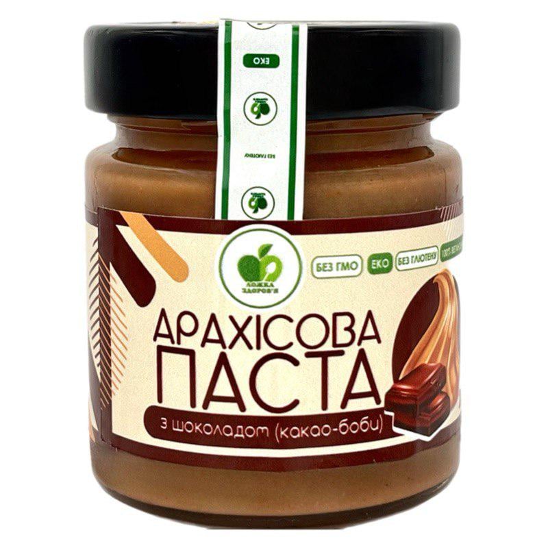 Арахісова паста з шоколадом 200 г (18294027) Арахісова паста з шоколадом 200 г (18294027)