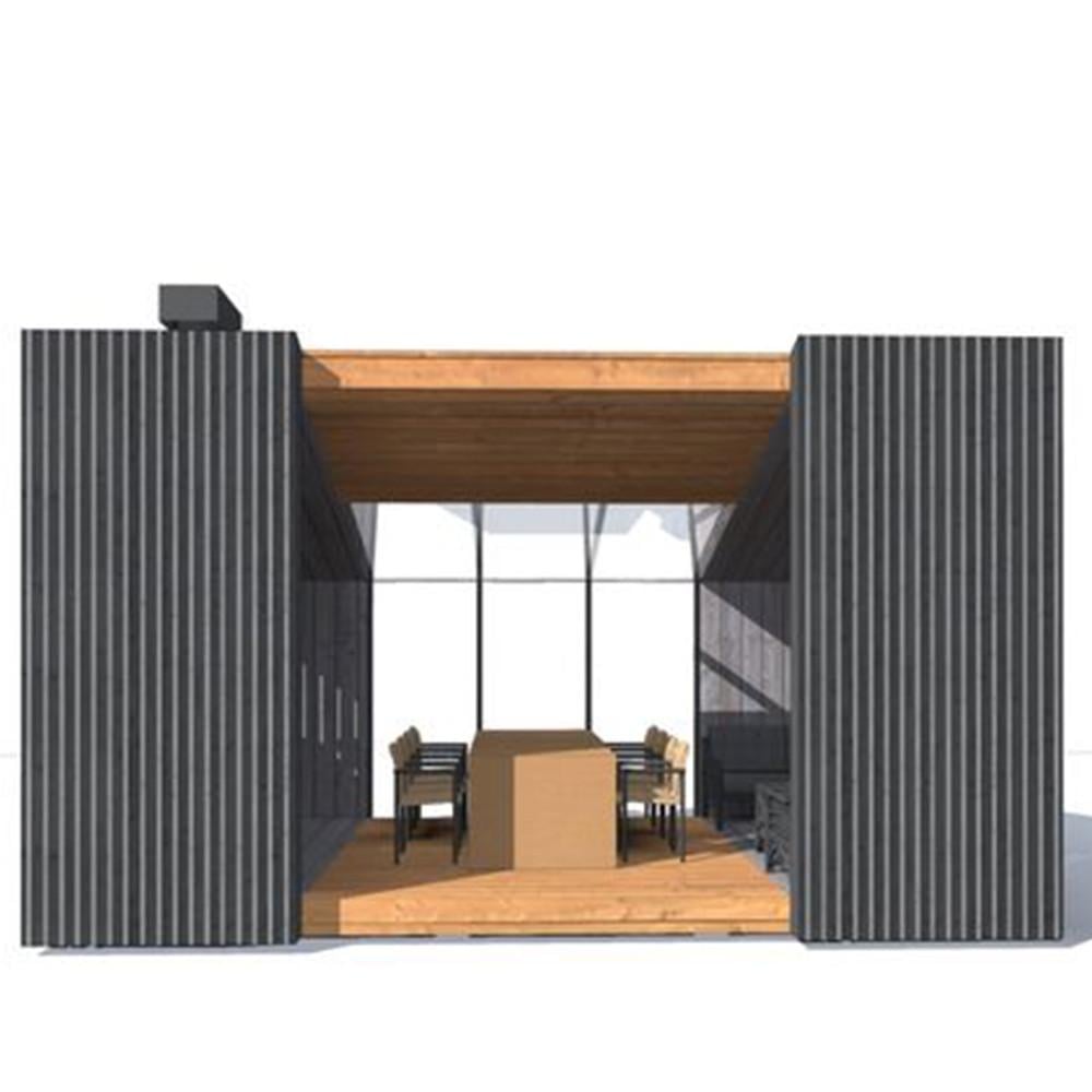 Беседка премиум класса Ле-Ман разборная на 25-30 человек 6x6 м