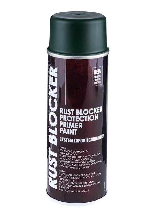 Фарба аерозольна Deco Color 4в1 Rust Bloker 400 мл Зелений (RAL6005/721542) Фарба аерозольна Deco Color 4в1 Rust Bloker 400 мл Зелений (RAL6005/721542)