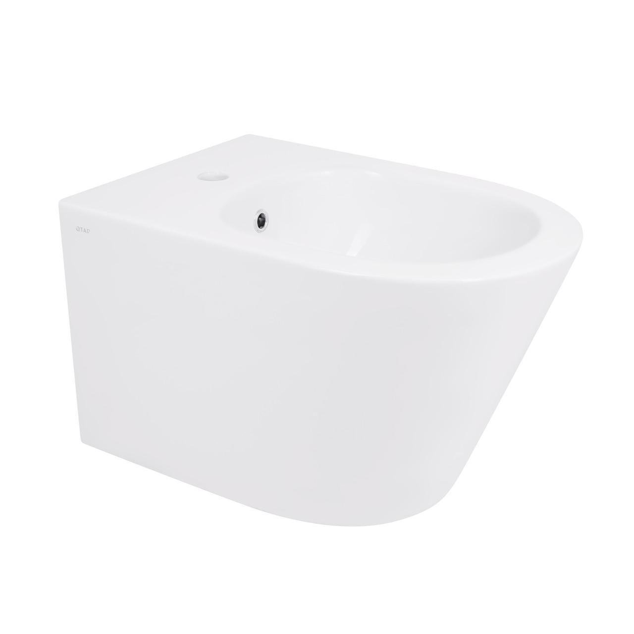Біде підвісне Qtap Swan QT16555378W 520х360х320 мм White (2607287874) Біде підвісне Qtap Swan QT16555378W 520х360х320 мм White (2607287874)
