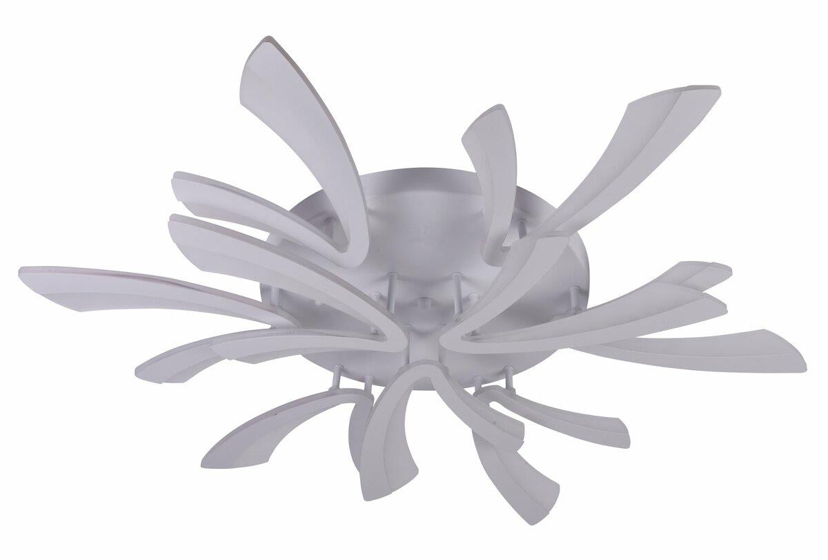 Люстра Platinum 6042-9 WT светодиодная акриловая 92W (40358)