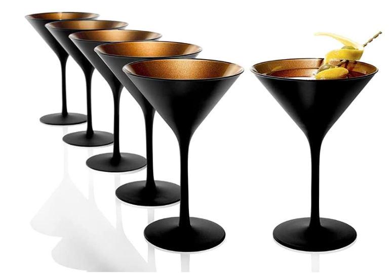 Набор бокалов для мартини Stölzle Lausitz Elements Bronze 240 мл 6 шт. Черный (1409425-1) - фото 1 Набор бокалов для мартини Stölzle Lausitz Elements Bronze 240 мл 6 шт. Черный (1409425-1) - фото 1