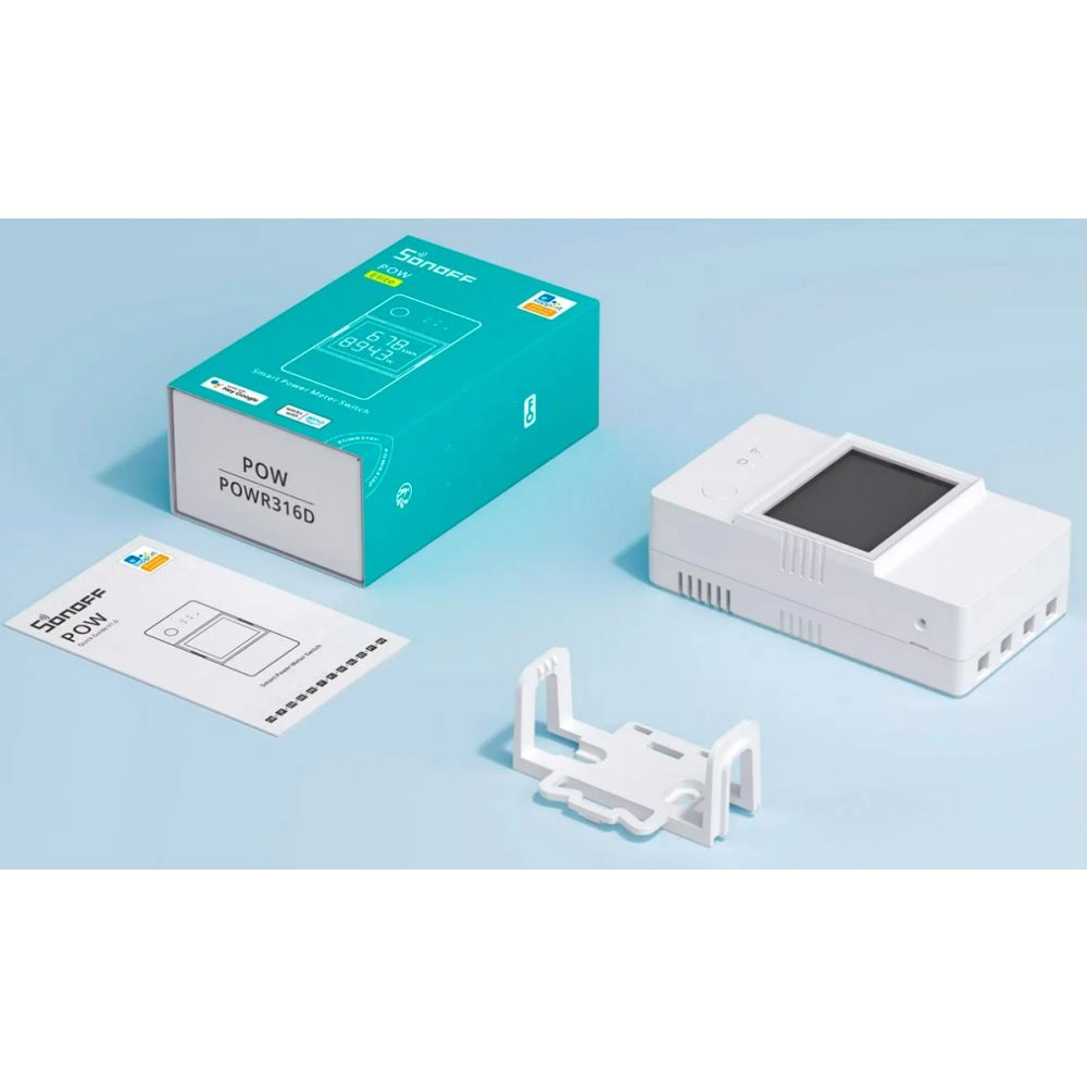 Одноканальне Wi-Fi реле Sonoff POW Elite з енергомоніторингом 16A (WH00424) - фото 8