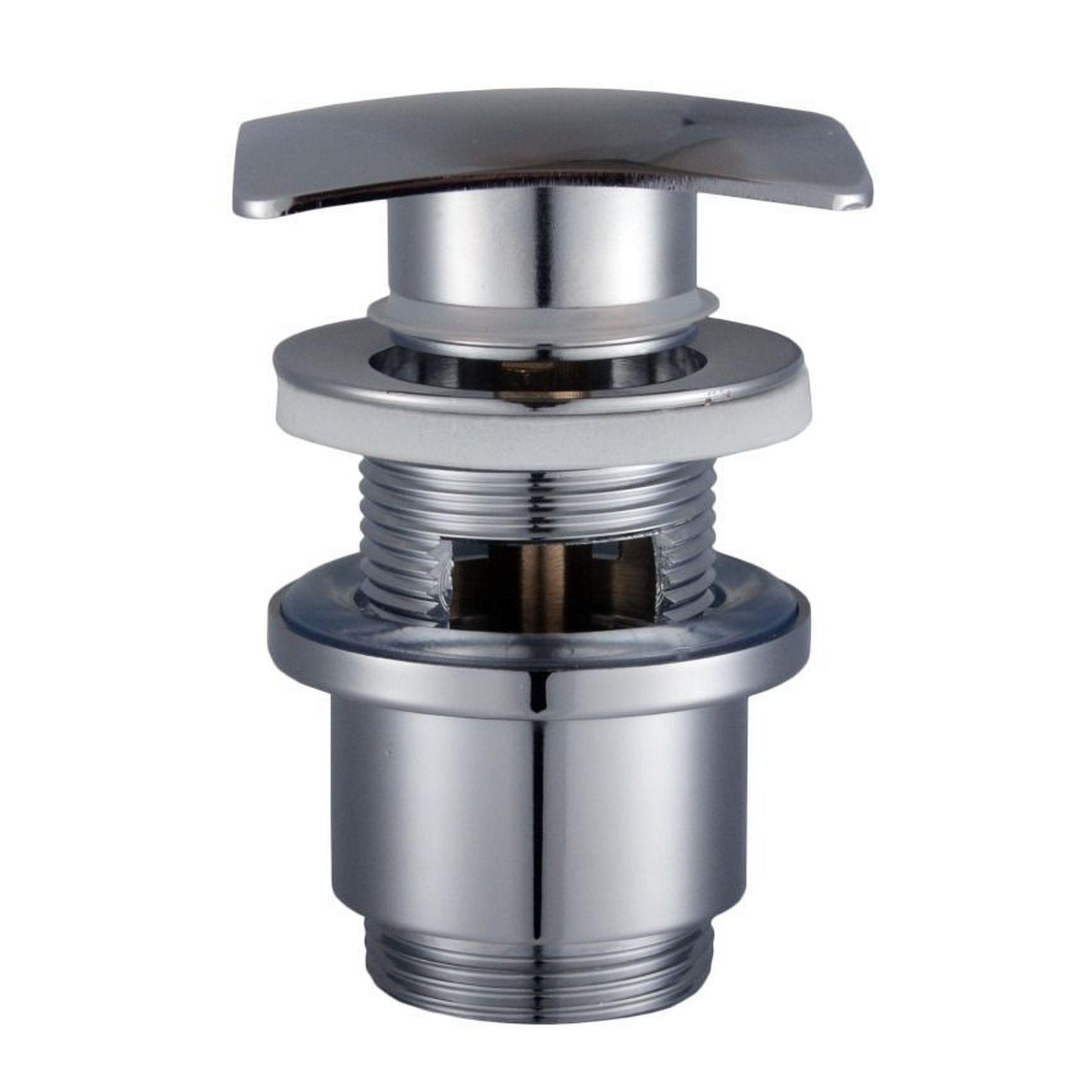 Донный клапан HG-043B- Click-clack квадро латунь с переливом (000020801) - фото 2 Донный клапан HG-043B- Click-clack квадро латунь с переливом (000020801) - фото 2