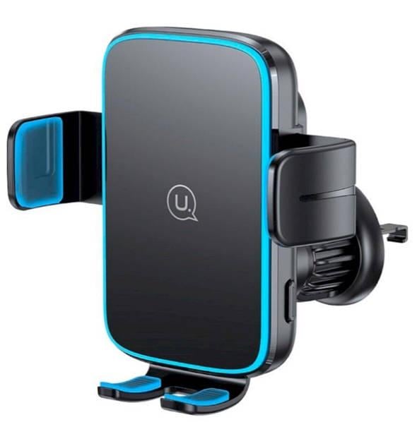 Автотримач з бездротовою зарядкою Usams Wireless Charging Car Holder 15W (CD230ZJ01)