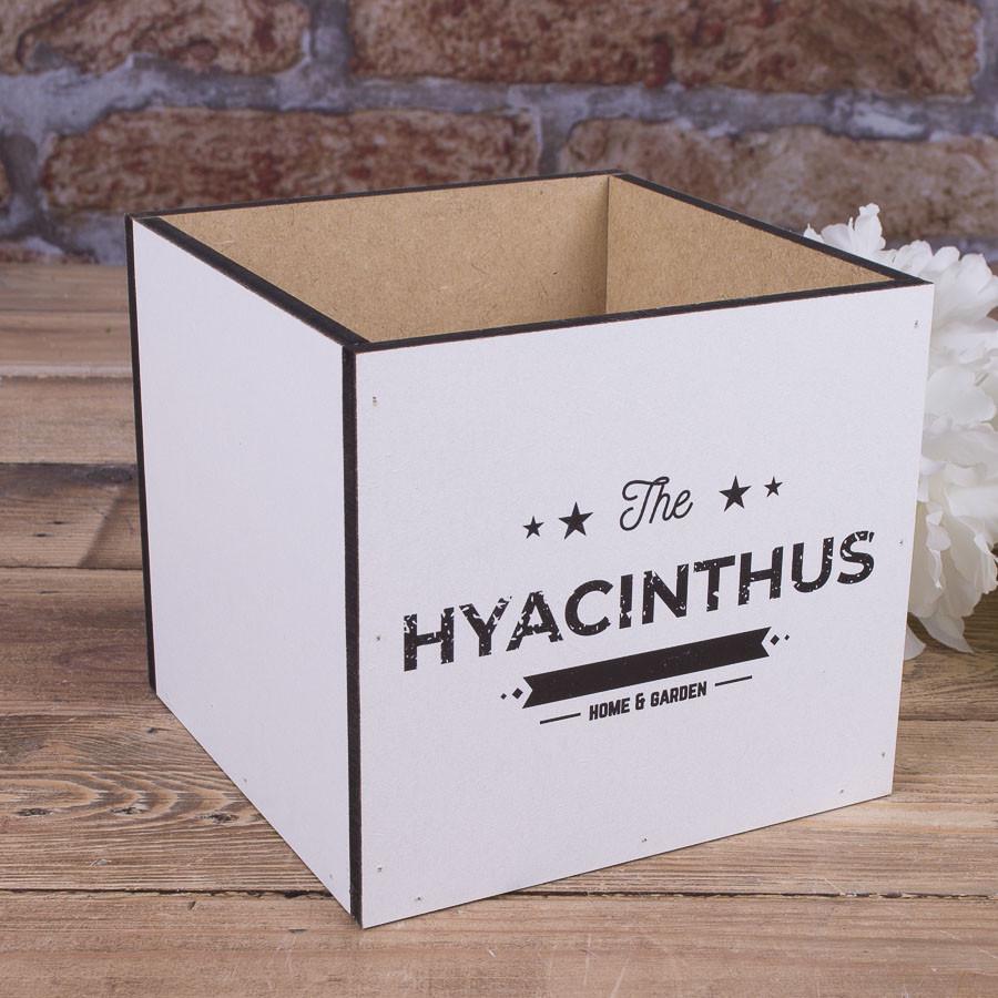 Деревянное кашпо Гиацинт (1023)