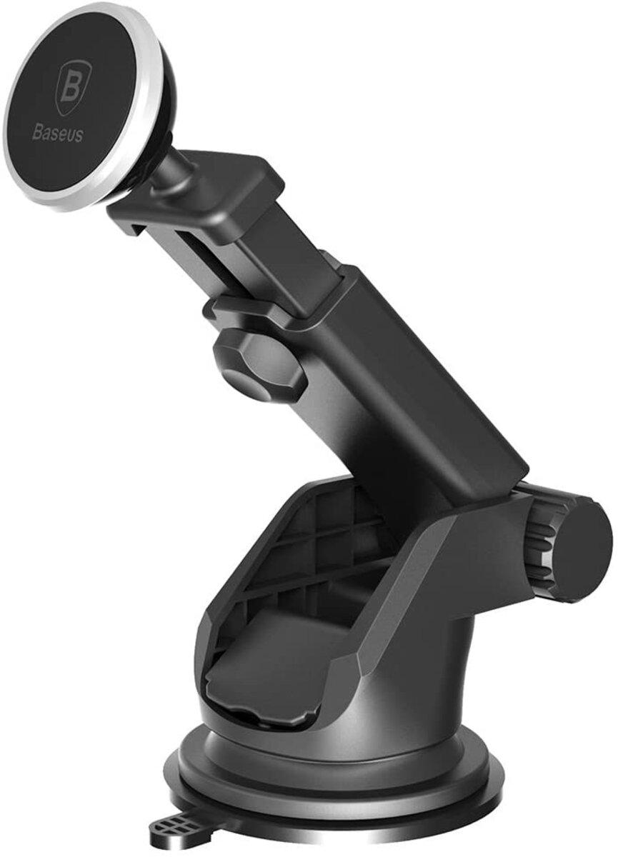 Автотримач магнітний BASEUS Solid Series telescopic car mount Silver (SULX-0S)