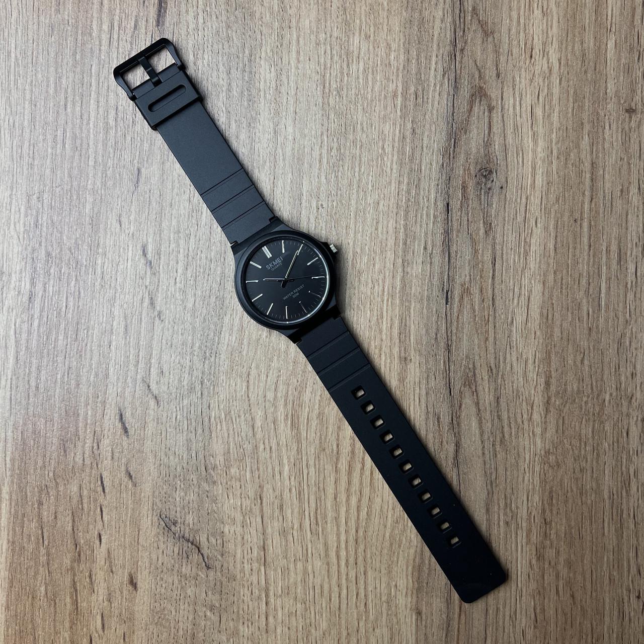 Часы мужские Skmei каучук Черный (z061-1) - фото 5 Часы мужские Skmei каучук Черный (z061-1) - фото 5