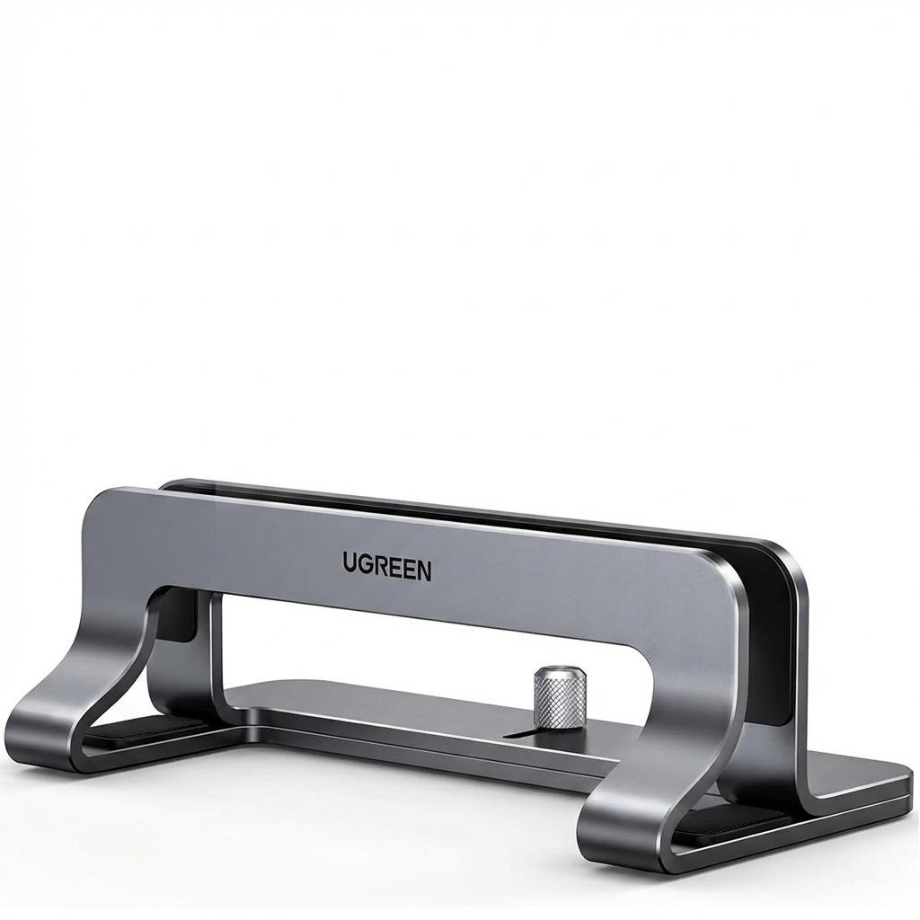 Подставка для ноутбука UGREEN LP258 алюминиевая 12-26 мм Серый-металлик (45622)