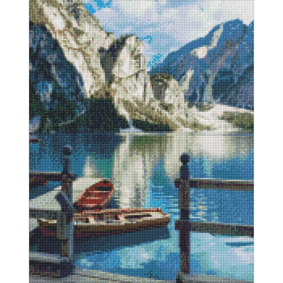 Алмазная мозаика Идейка Горный покой 40x50 см (AMO7301)