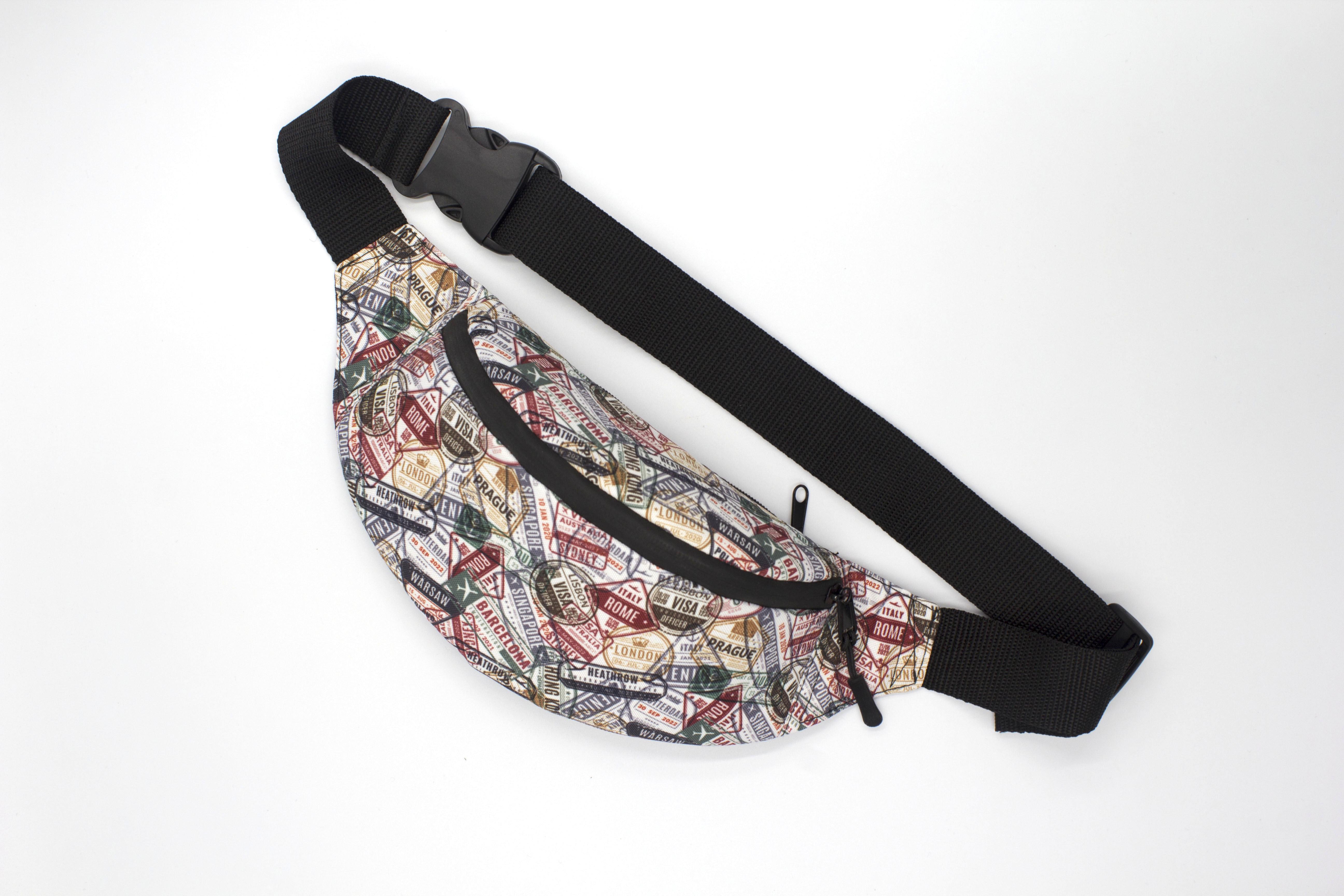 Сумка бананка міста Європи Візи (BT-016)