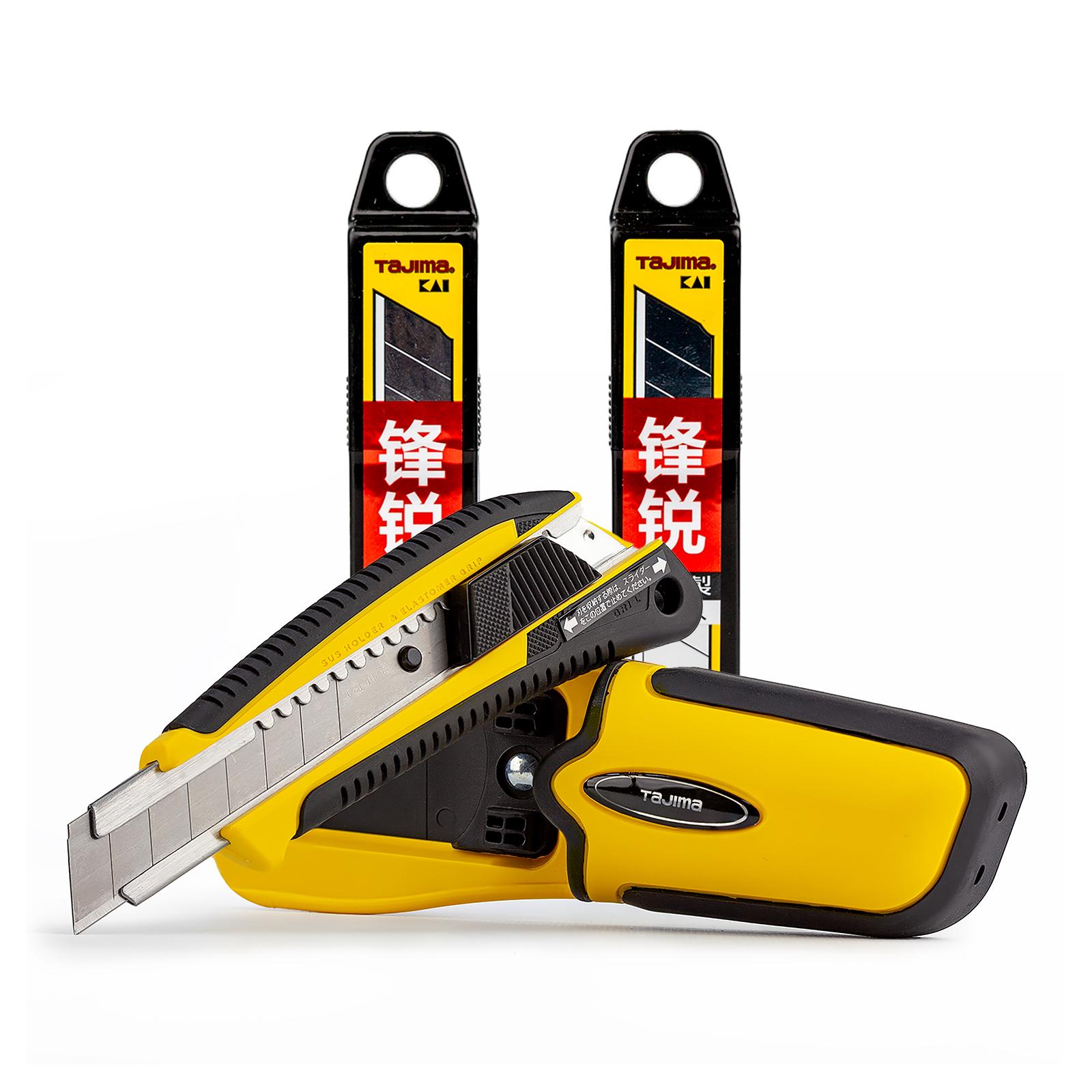 Набор Tajima LC560YHSBL чем сегментный строительный с кобурой со сменными лезвиями 20 шт. (1101-1705 1102-2572)