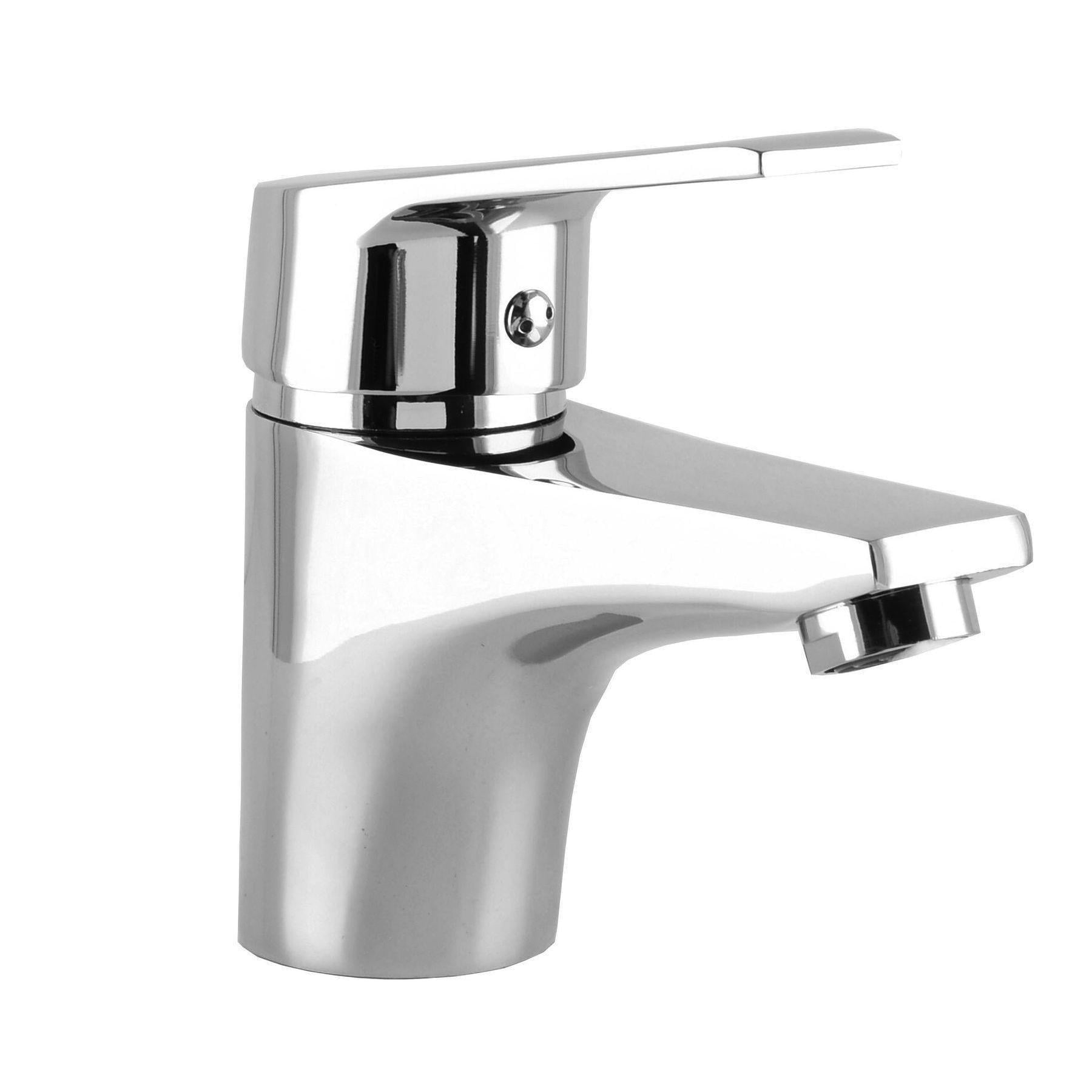 Смеситель для умывальника DOMINO BLITZ DBC-101-WH Хром (21381)