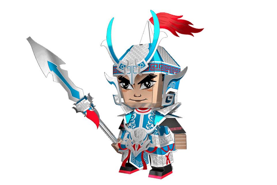 Конструктор Piececool Yeung'zhao zilong Q005 коллекционная модель - фото 6 Конструктор Piececool Yeung'zhao zilong Q005 коллекционная модель - фото 6