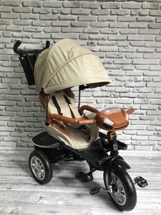 Велосипед триколісний Best Trike 5099-1 Бежевий (KAR-50991BEZH)