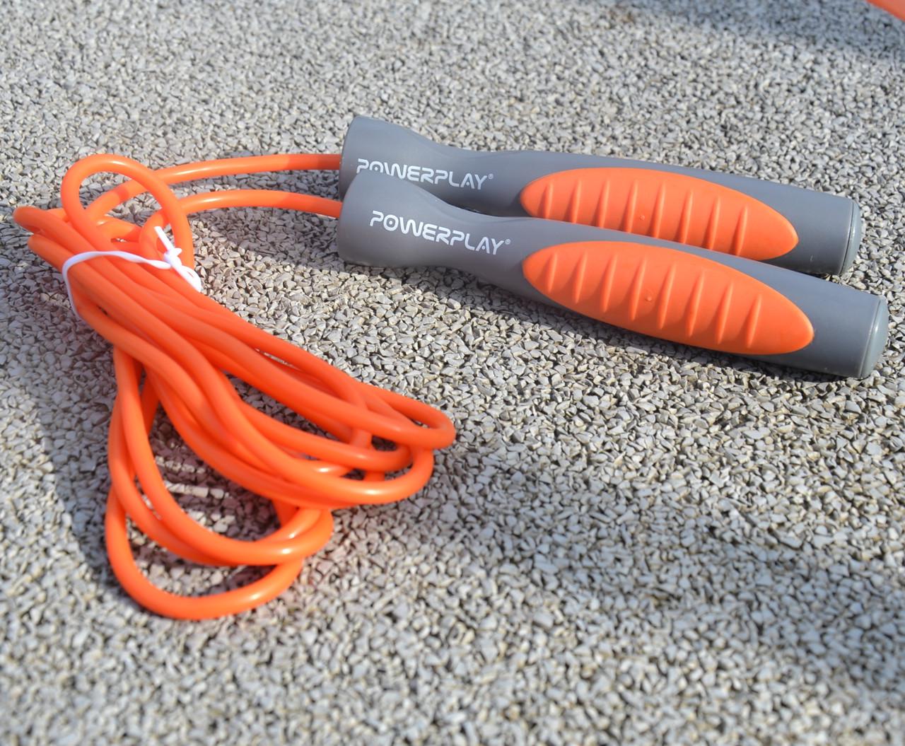 Скакалка PowerPlay 4204 Classic Jump Rope 2,7 м Оранжевый (A-011767) - фото 8 Скакалка PowerPlay 4204 Classic Jump Rope 2,7 м Оранжевый (A-011767) - фото 8