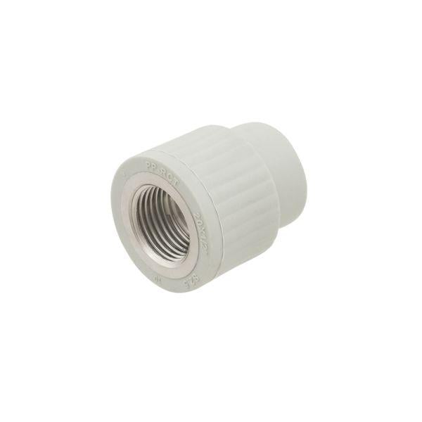 Муфта PPR PLM ВВ 25х3/4' (93661)