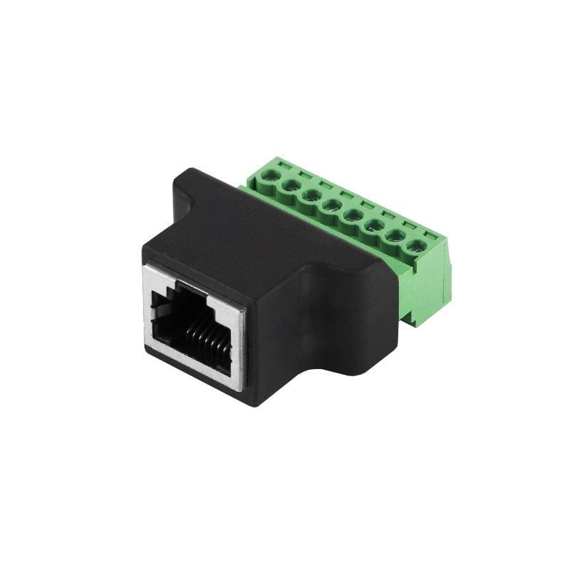 Гнездо RJ45 с клеммной колодкой (A151042)
