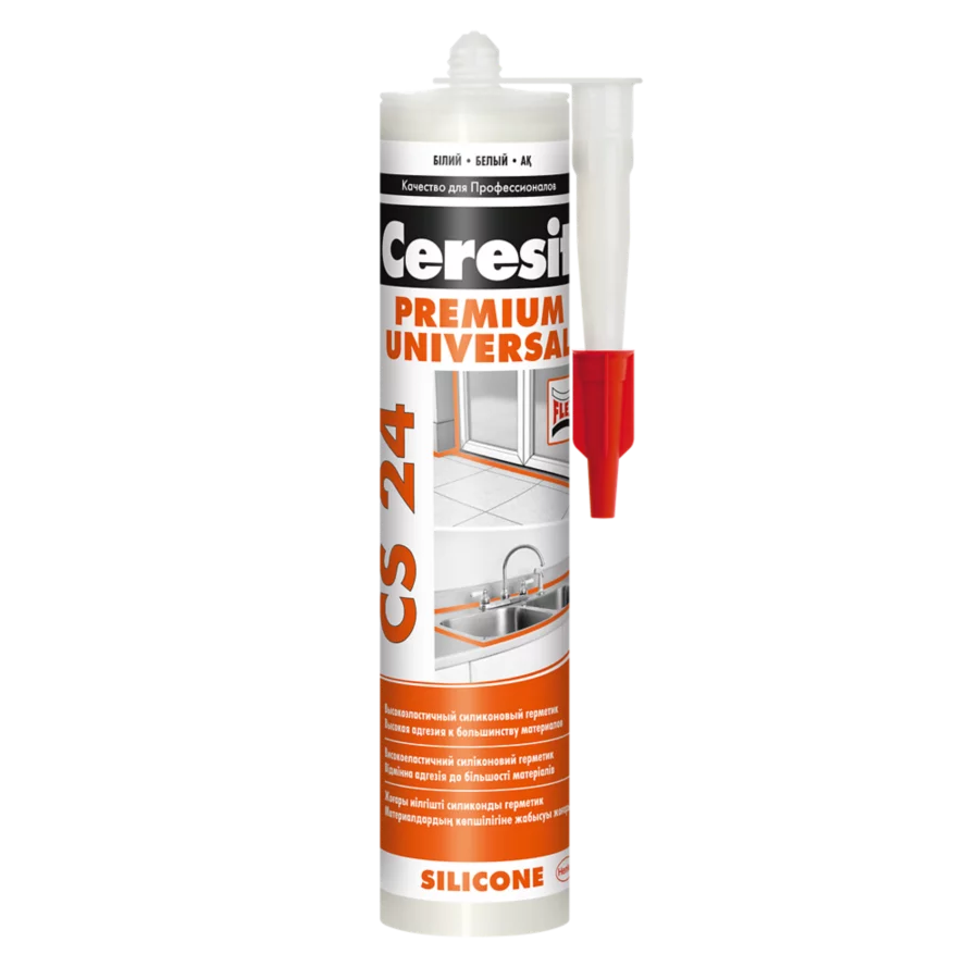 Ceresit CS24 280 мл герметик силіконовий (білий)