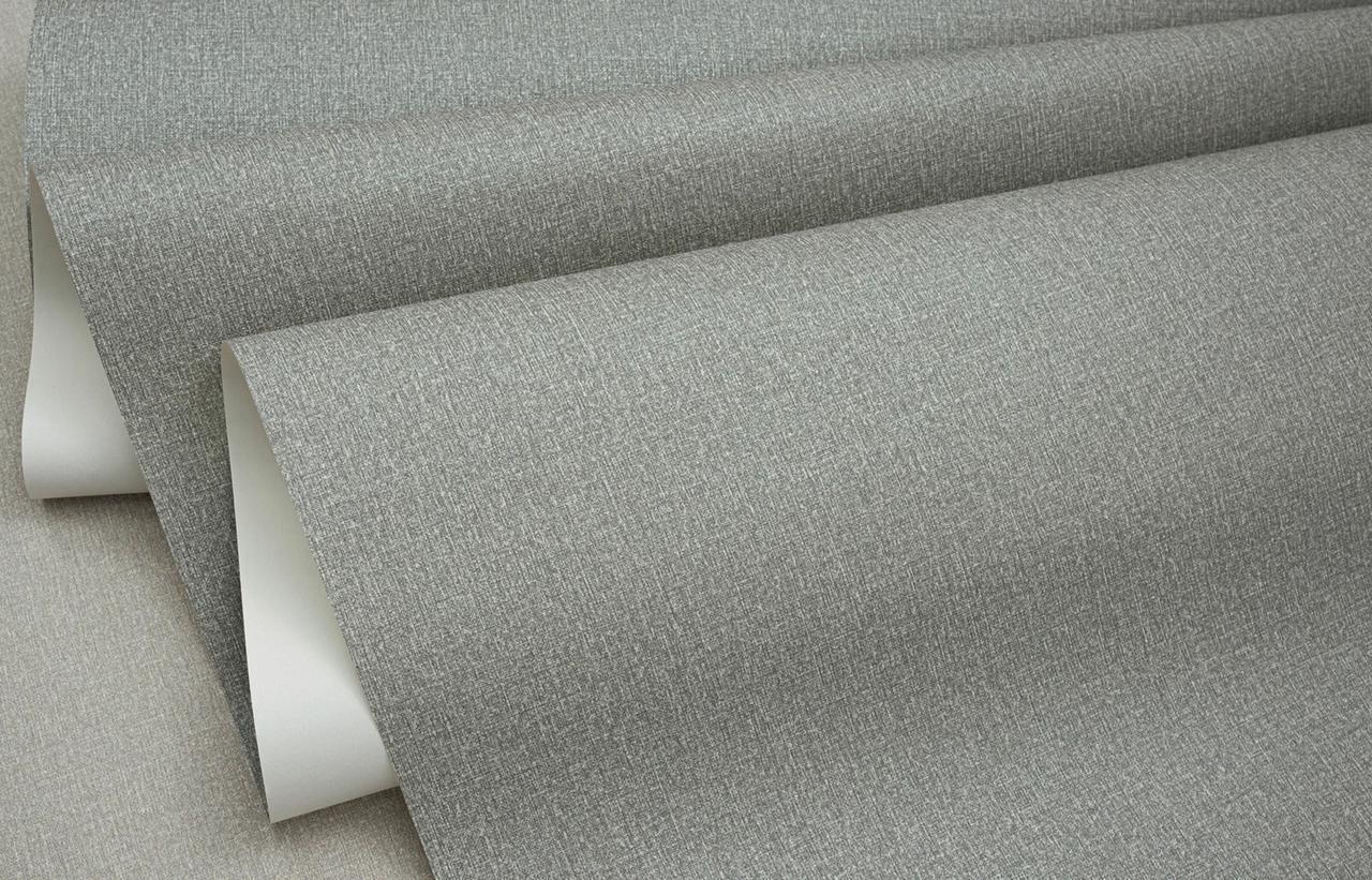 Обои флизелиновые SINTRA Capri UNI 448243 фон винил горячего тиснения 1,06х10,05 м Темно-серый