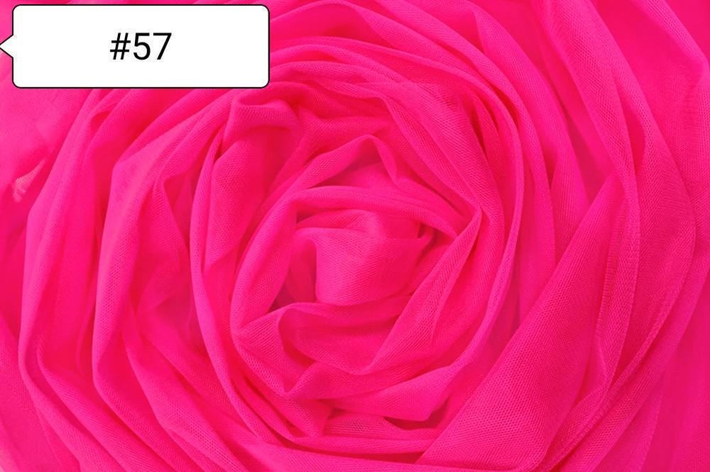 Ткань евросетка №57 Ярко-розовый (1732803192)